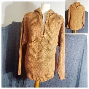 Liz Wear Ribbed Brick Orange  Size M